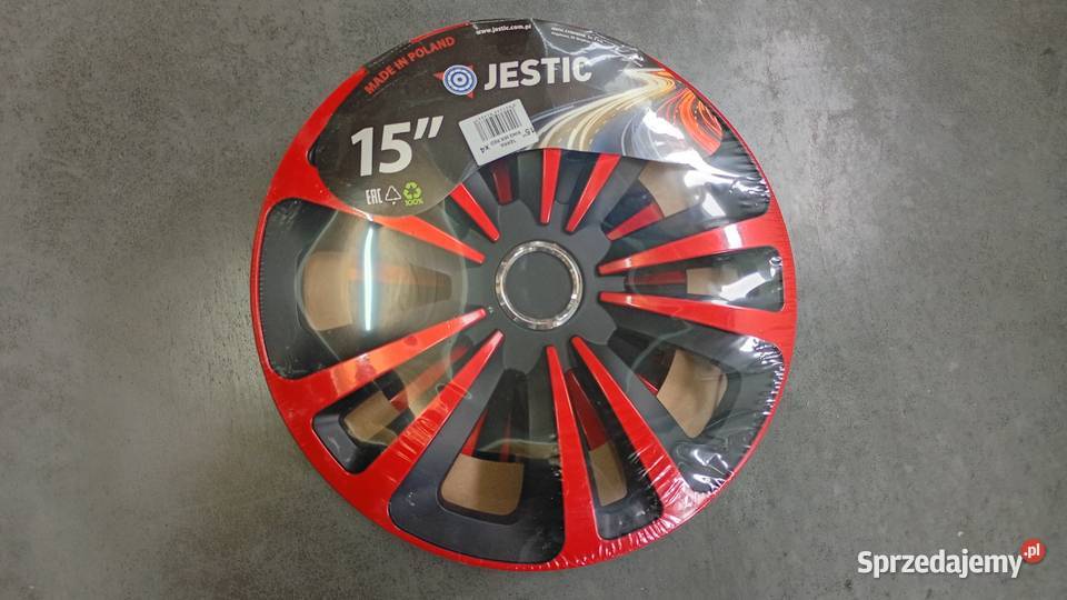 Kołpaki uniwersalne Terra Ring Mix Red 15 Pozostałe Krosno