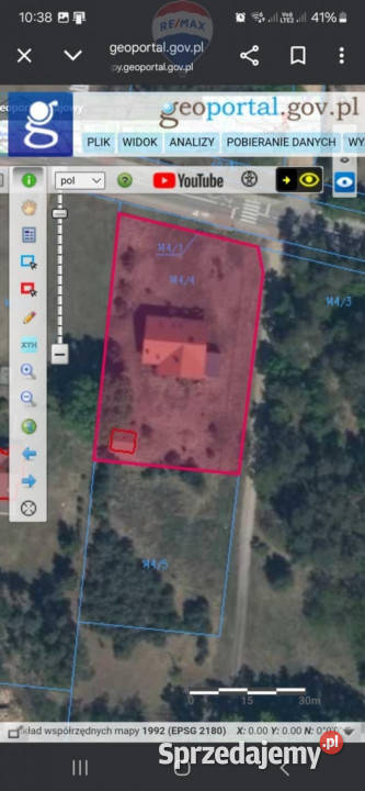 Razem osobno dom 2 działki 283m2 Liszyno