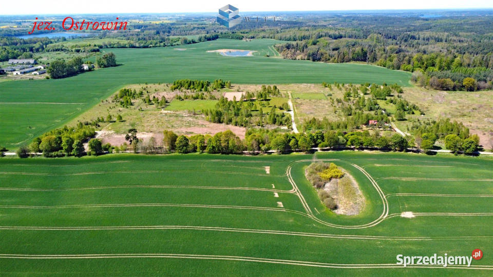 Sprzedam działka Ostrowin 1451m2 woda