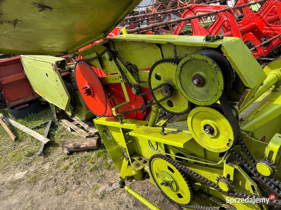 Heder 45m cięcia z wózkiem kombajn claas Zahajki sprzedam