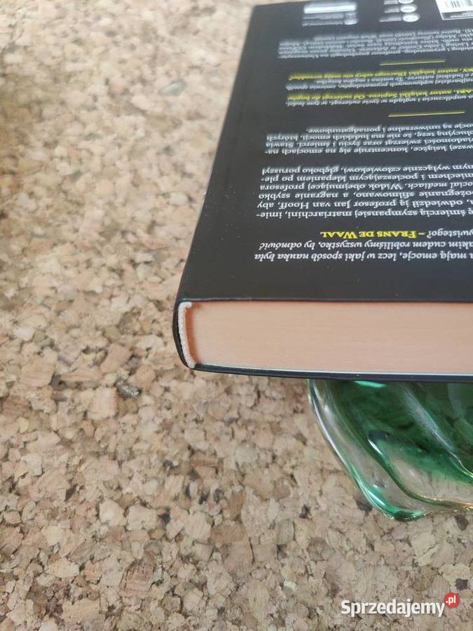 Frans de Waal Ostatni uścisk Mamy stan idealny biologia, ekologia