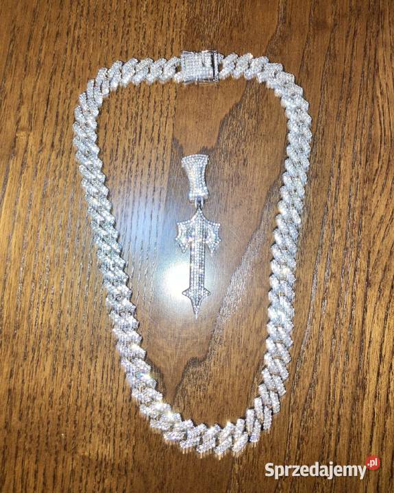 Trapstar Silver Chain Naszyjnik Uniseks małopolskie Kraków sprzedam