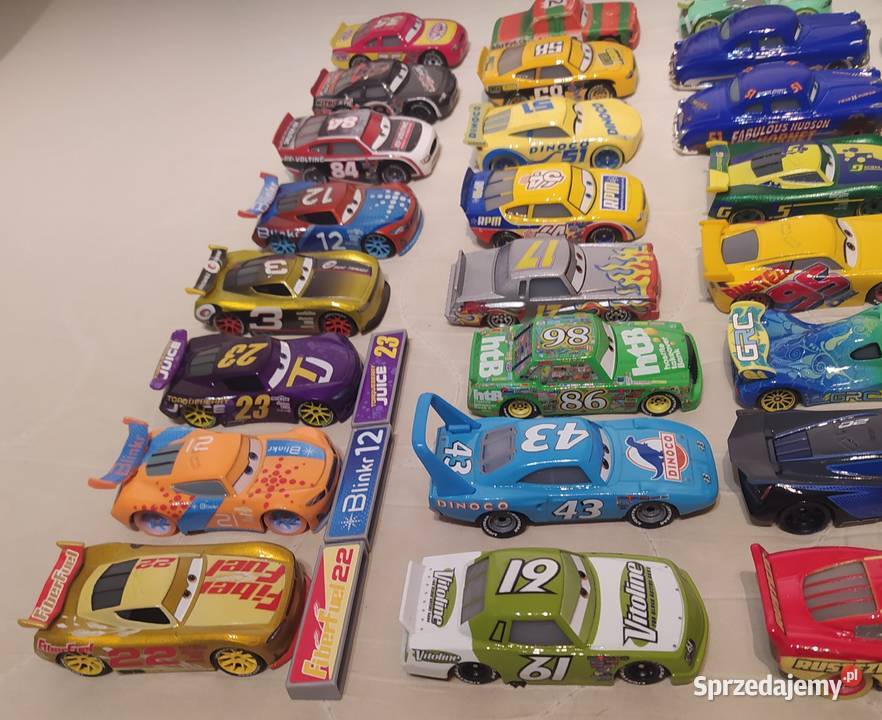 Disney Pixar Cars Auta Mattel 50 sztuk Gdańsk