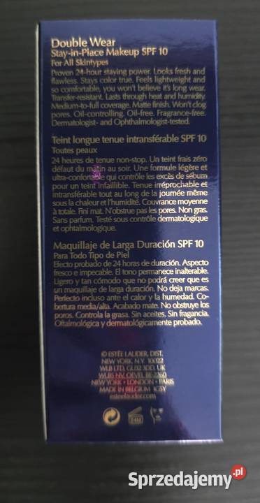 STARA FORMUŁA 1C0 Shell Estee Lauder Double Wear Katowice