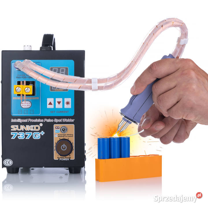 Zgrzewarka do Ogniw Sunkko 737G 43 kW 1201200A Ludźmierz