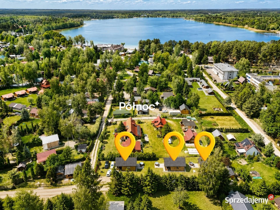 Kompleks 3 nowoczesnych domków 5 min plaży Okuninka sprzedam
