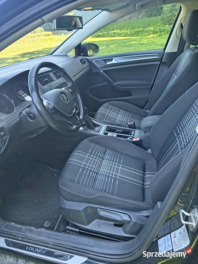 VW golf 7 2015r 26 Tdi czarny Rzeszów