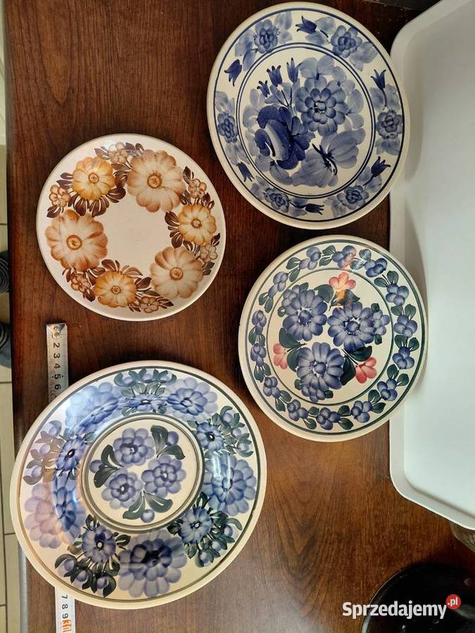 Fajans Koło talerze ozdobne do powieszenia Kolekcje Luboń