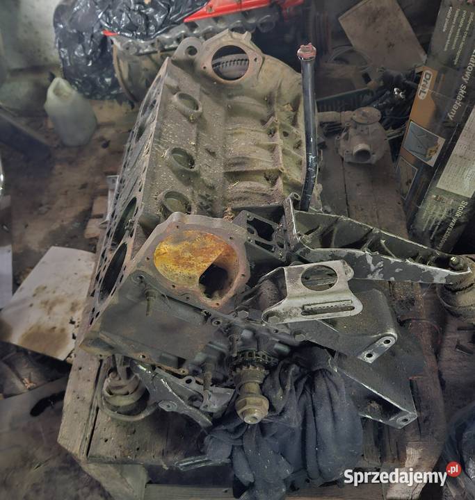 Blok silnia dół tłoki M30b35 miska olejowa e32 Lublin