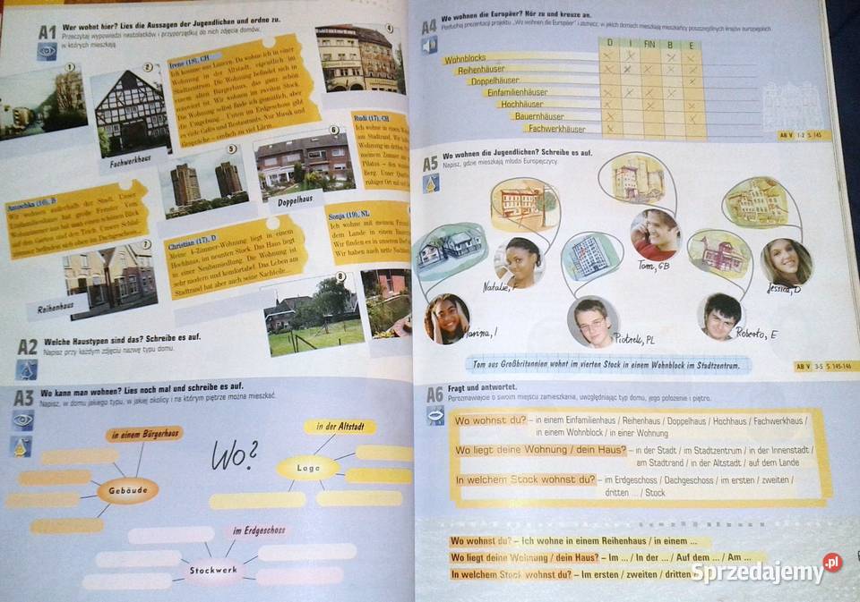 Hier und da 1 Język niemiecki Podręcznik z lubelskie Chełm