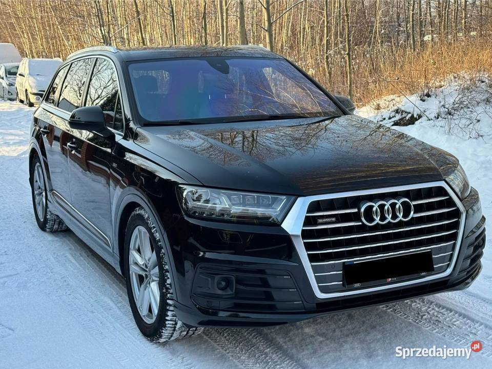 Audi Q7 30 TDI SLine Matrix panorama 7 osobowe radio Grójec