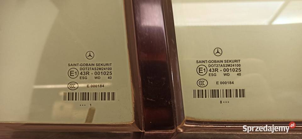 MERCEDES W211 DRZWI PRAWY TYŁ KOLOR 037