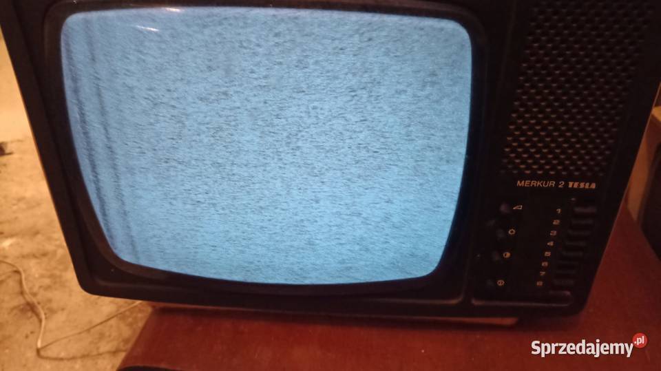Merkur 2 telewizor czarno biały Bydgoszcz