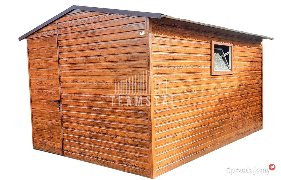 SCHOWEK - DOMEK OGRODOWY 3m x 4m - drzwi + okno TS279