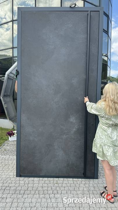 Drzwi wejściowe obrotowe pivot pivotdoorsuk Dom i Ogród Nowy Sącz