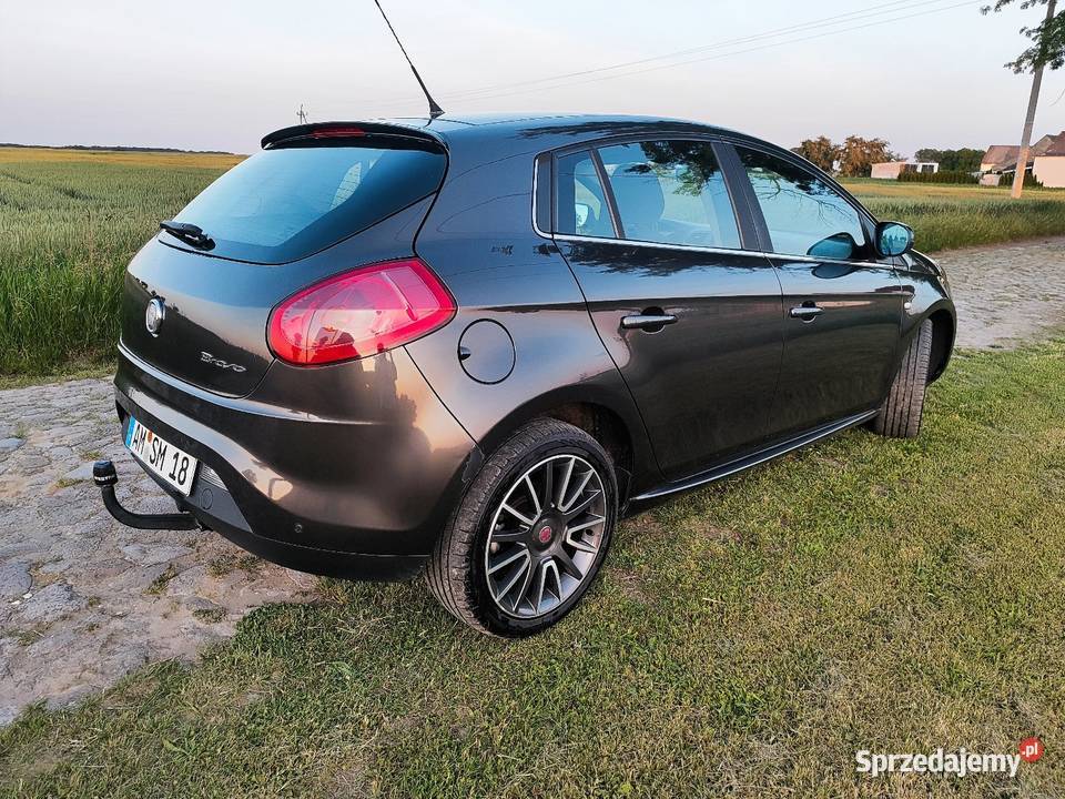 Fiat Bravo Sport 19 JTD 120 sprowadzony i welurowa tapicerka Krobusz