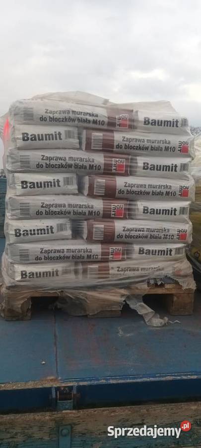 Zaprawa murarska do bloczków betonowych Baumit Krasik