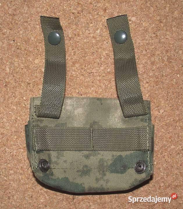 Ładownica kieszeń pozioma molle zielona camo Sporty strzeleckie i myślistwo