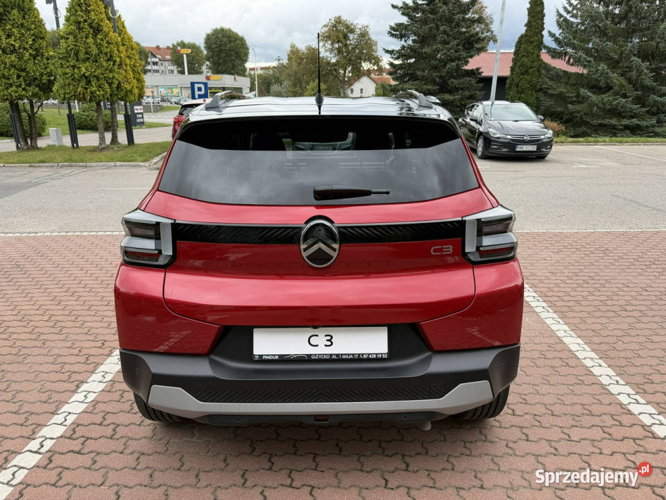 Citroen C3 Nowy Citroen C3 12 Turbo 100 III 2016 warmińsko-mazurskie Giżycko