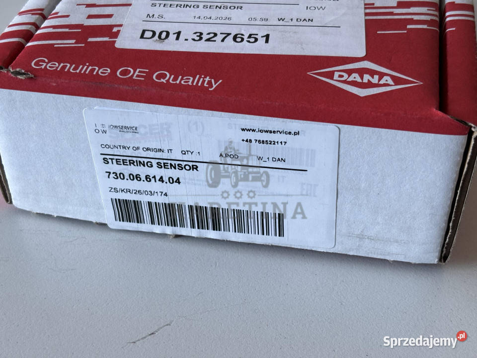 Dana Spicer Czujnik Mostu Nowy 7300661404 Jastrzębniki