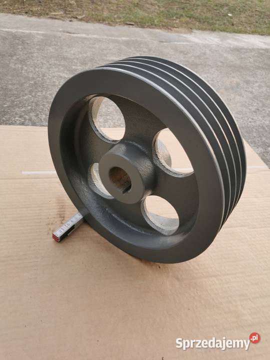 Koło pasowe duże na 4 paski 17mm 310mm średnica
