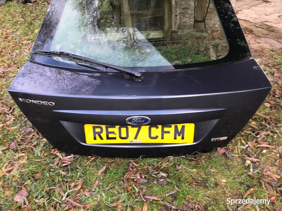 FORD MONDEO MK3 KLAPA TYŁ TYLNA SZARA GRAFIT osobowe wielkopolskie Zbierkowo