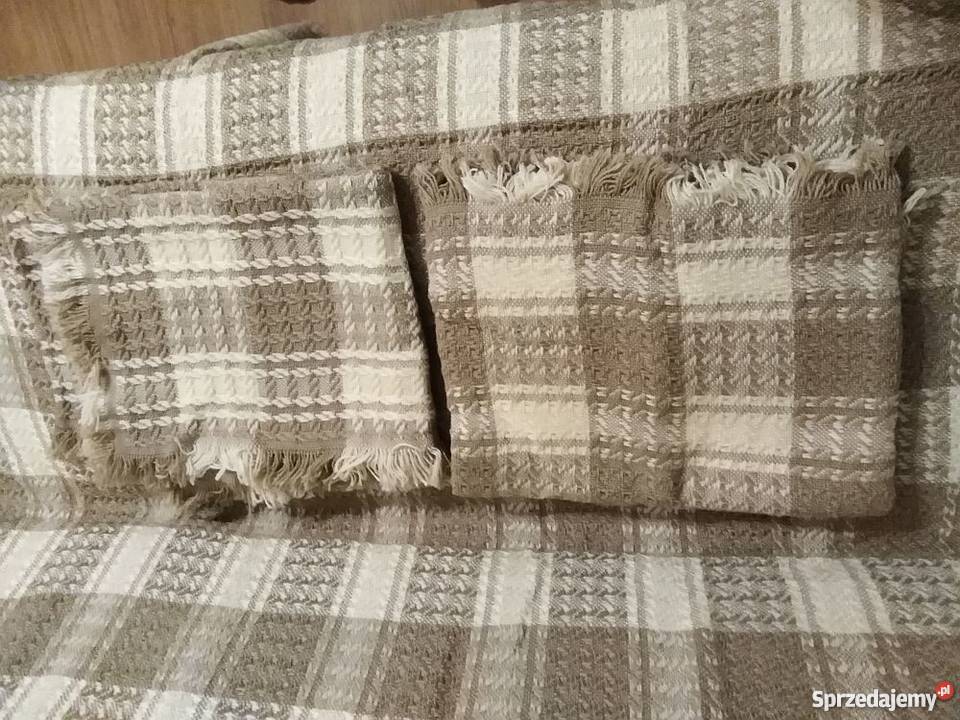 Narzuta Kpl narzut kanapa 2 fotele NOWE Lublin
