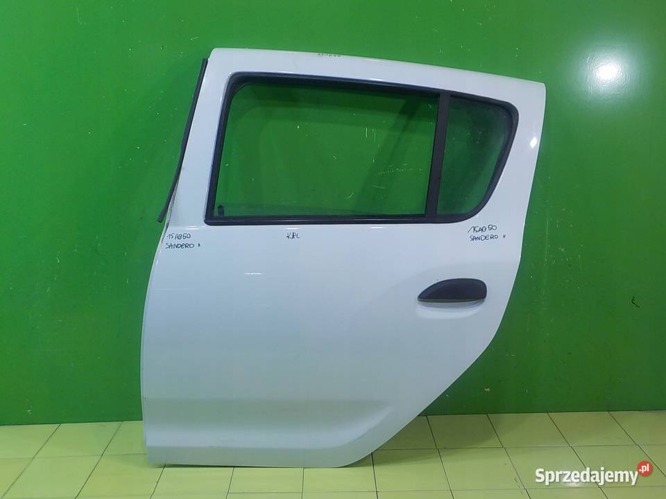 DACIA SANDERO II 12 B 14r 5D drzwi lewe tyl osobowe Drzwi Suków sprzedam