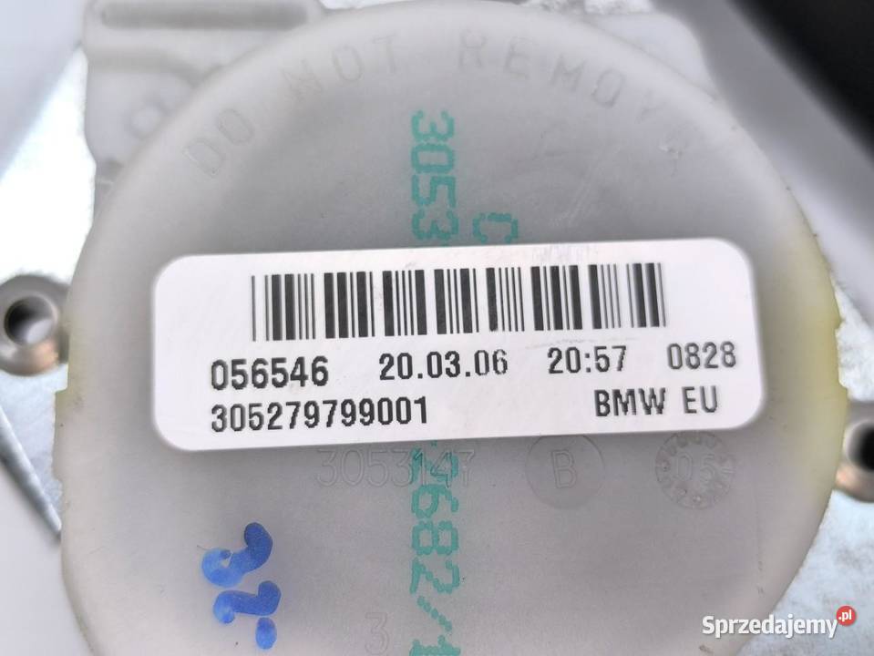PAS BEZPIECZEŃSTWA LEWY TYŁ BMW E90 E91 20D wielkopolskie