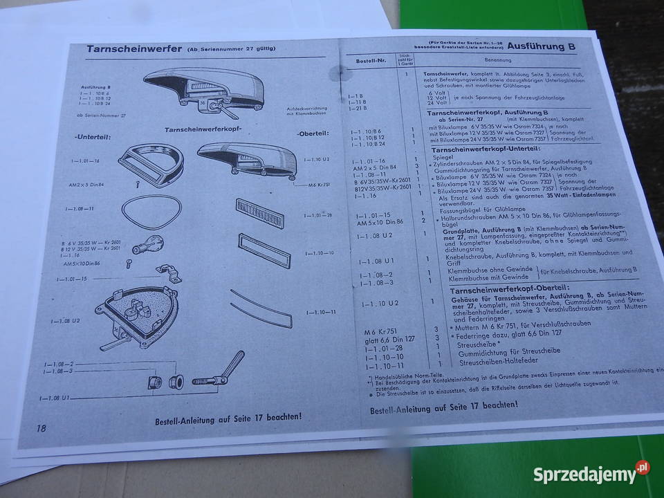 Zundapp KS750 KS600 BMW R75 R12 VW Schwimmwagen Warszawa sprzedam