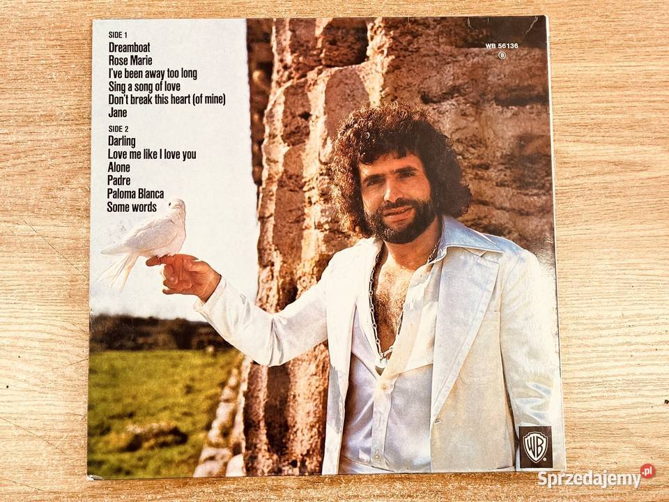 Paloma Blanca George Baker Selectio 1975r Grudziądz