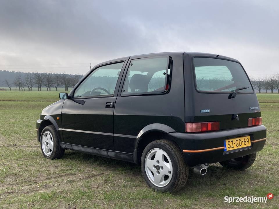 Fiat Cinquecento Sporting aluminiowe felgi Nowy Tomyśl