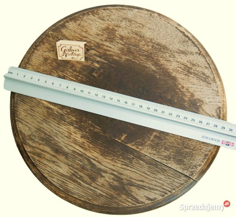 Kwietnik drewniany kolumna art deco Lublin