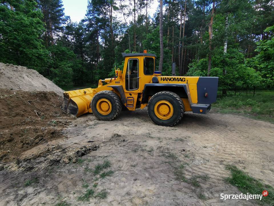 Ładowarka Hanomag 55d nie podkarpackie Giedlarowa