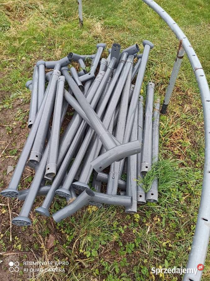 Rurki do basenu stelaż łączniki Będzino