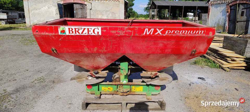 rozsiewacz nawozów MX Premium Agromet 2005 świętokrzyskie Połaniec