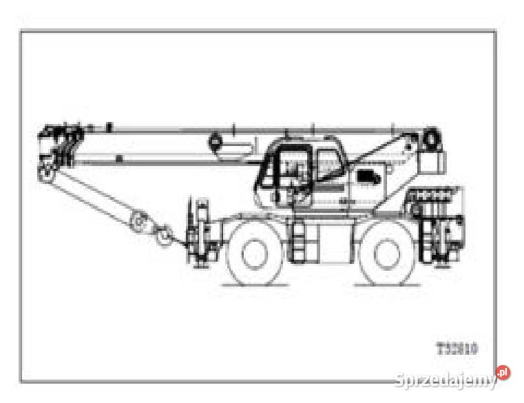 Tadano Gr700EX instrukcja obsługi żuraw DTR Kielce sprzedam