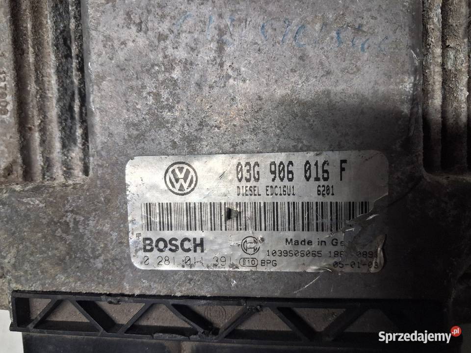Komputer sterownik silnika 20 TDI ECU Skoda Długa Kościelna sprzedam