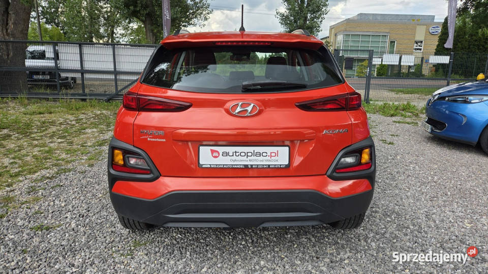 Hyundai Kona 10 TGDI 90 Bezwypadek Super Stan I światła LED mazowieckie Otwock Mały