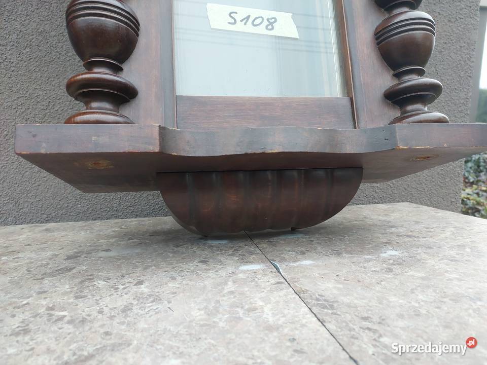S108 Skrzynia obudowa starego zegara szafka Tczew