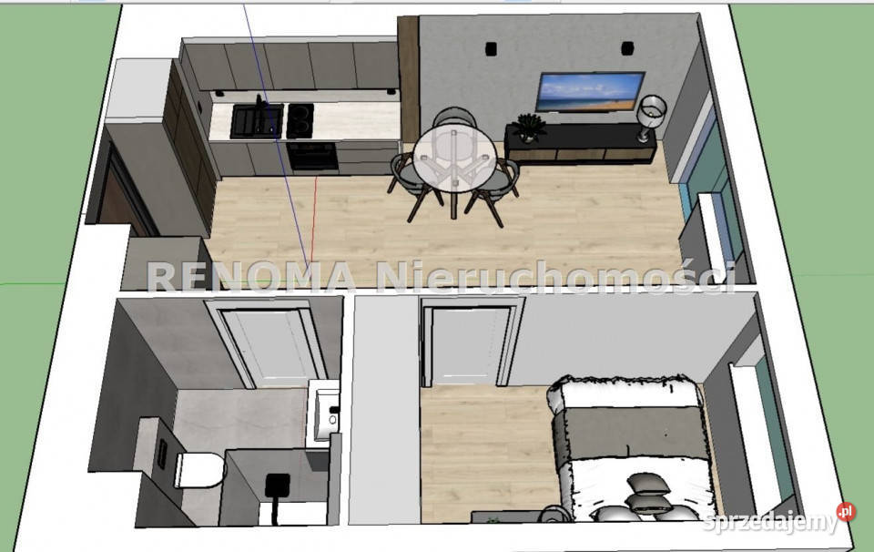 Mieszkanie 36m2 2 pokoje Białystok Kraszewskiego