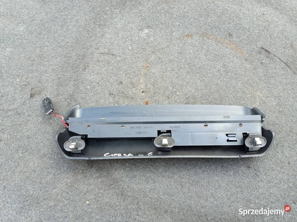 świat stop stopu z klapy Opel Corsa C Szczecin