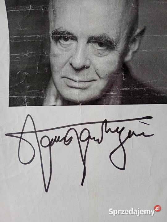 ŚP Stanisław Tym autograf Warszawa