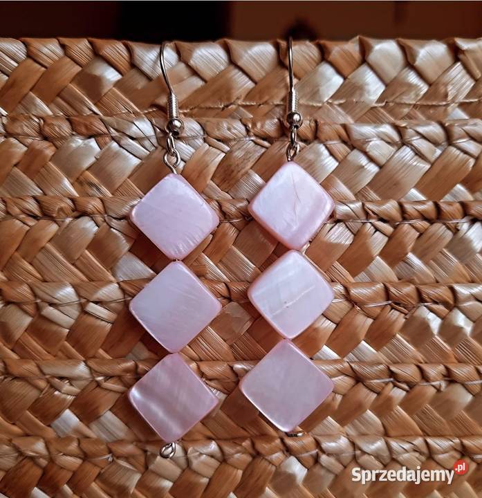 Kolczyki handmade z masy perłowej Warszawa