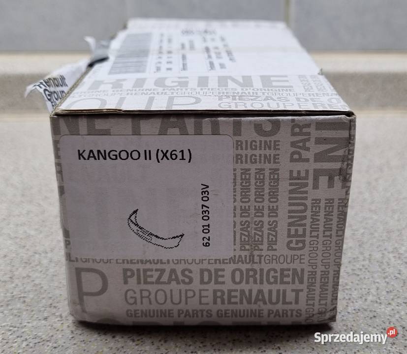 Zestaw spinek przedniego zderzaka RENAULT KANGOO łódzkie Łask