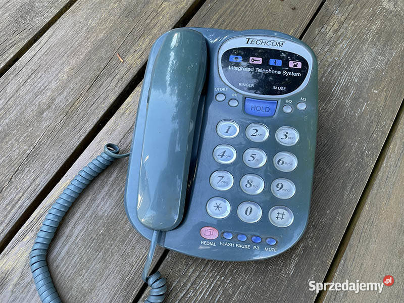 Telefon stacjonarny TECHCOM duże klawisze z Kielce