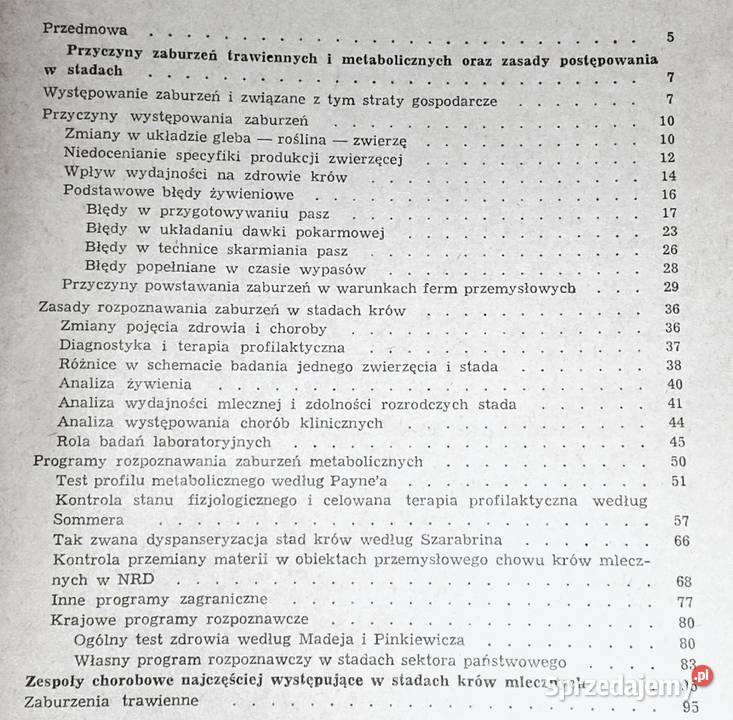 Zaburzenia trawienne i metaboliczne w stadach miękka Pozostałe