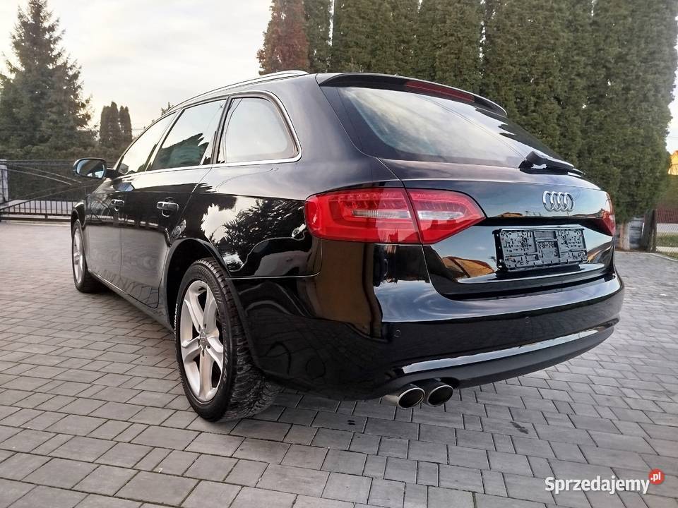 AUDI A4 B8 LIFT 2013 20TDI 150 NAVI ALU KLIMA nawigacja podkarpackie Grabownica Starzeńska