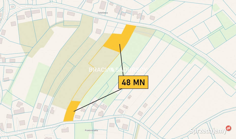 Grunt 7000m2 Wołowice 7000m2