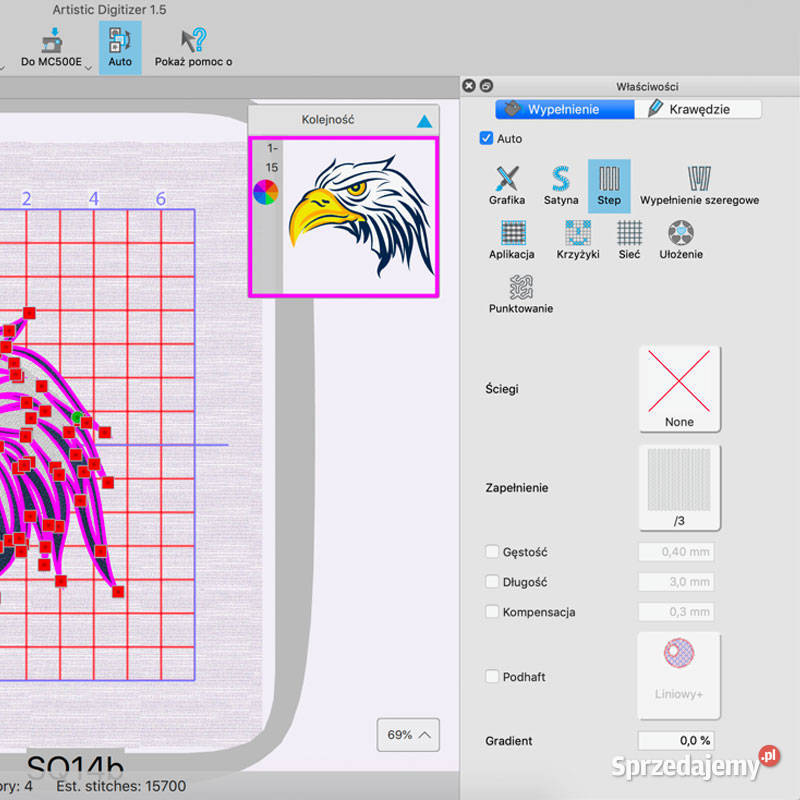 Janome Artistic Digitizer program do Oprogramowanie Toruń